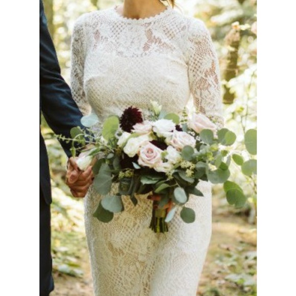 BHLDN Tenley Size 14 (street 10) Wedding dress - Picture 2 of 9